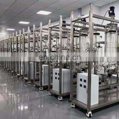 Short Path Molecular Distillation for Essential Oil Distilled Monoglyceride Alcohol Distiller Machine photo-2
