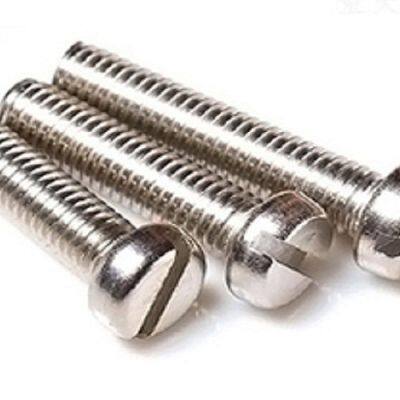 Carbon Steel/ Stainless Steel Slotted Round Head Screw/Pan head Machine Screw