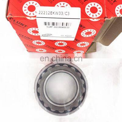 China Famous Spherical Roller Bearing 22212EKW33/C3 size 60x110x28mm high quality bearing 22212E/C3 22217EKW33 in stock