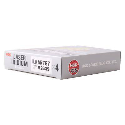 Wholesale Original Genuine NGK Spark Plug Iridium Platinum ILKAR7G7 92639 Car Engine Spark Plug for Mazda