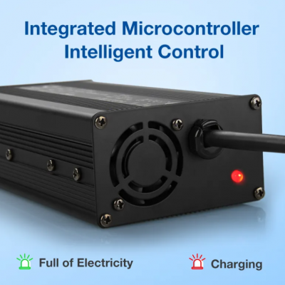 Industrial 48V Battery Charger for Forklifts and Warehouse Equipment photo-5