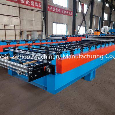 Double Layer Metal Roofing Sheet Tile Cold Roll Forming Machine Factory Price photo-3