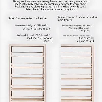 High Capacity Industrial Metal Library Book Rack for Museums & Cultural Centers | Double-Sided Modular Design | Factory Direct Supply photo-3