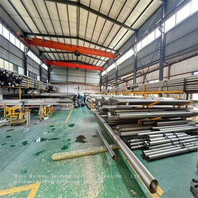 20mm OD 1mm Wall Thickness Titanium Welded Pipe Marine Engineering Welded Titanium Pipe Corrosion Resistant