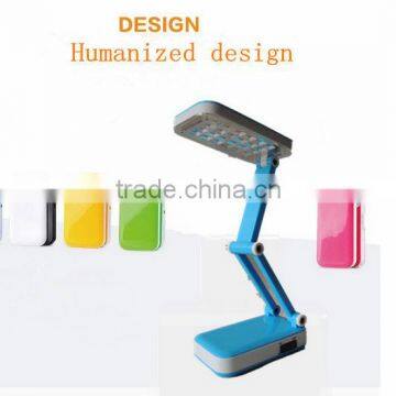 Patented design 2.5W led desk lamp with USB CE&RoHS approved