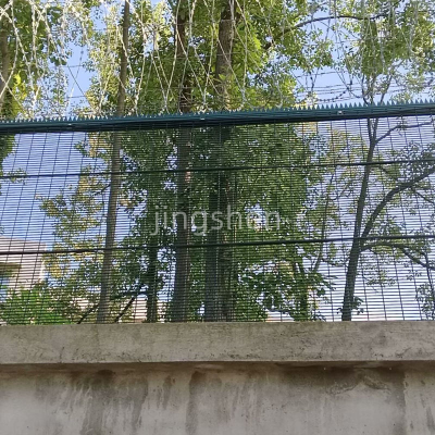 Cercas de alta segurança, malhas de arame metálico, anti-escalada, cerca de alta segurança 358