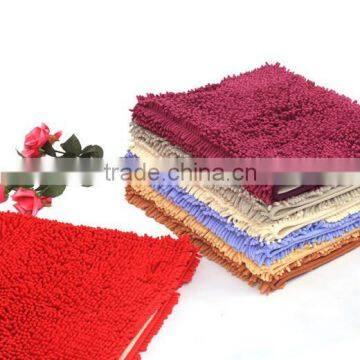 Microfiber chenille mats for baby playing