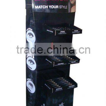 cosmetic cardboard display/custom cosmetic cardboard display