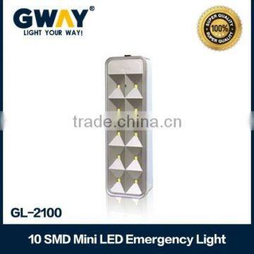 Rechargeable mini emergency LED light,10psc of 2835SMD LED lanterns for camping