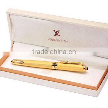 crown royal gift pen set with leather boxed