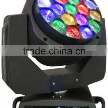 hot sell product 18x15w led bee eye beam and wash moving head light, led bee eye for stage show, 19x15w led fast delivery