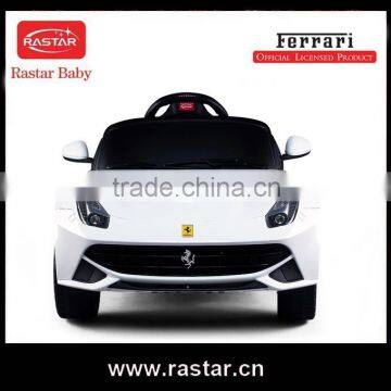 2016 Good quality Licensed car type plastic kids car toy ride on baby car Ferrari