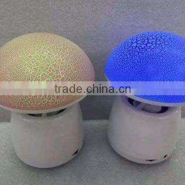 New Arrival Mini Bluetooth Speaker Cute Mushroom Style Wireless Stereo Portable Handsfree Subwoofer Mp3 Player Loudspeaker
