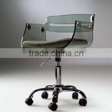 Acrylic Ergonomic Office Chair with Wheel