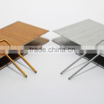 Pocket spring mattrss machine fastener clips 92/15 18GA Galvanized frame nail for furniture