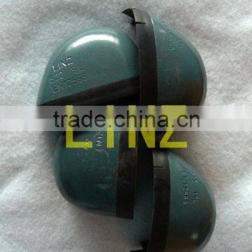 Toe caps of steel for safety shoes