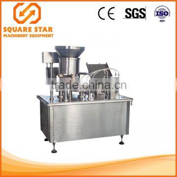 High precision automatic oral liquid bottle filling capping machine