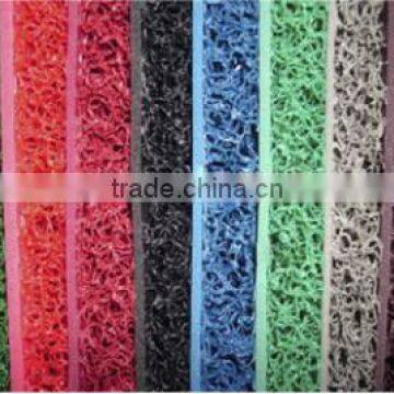 pvc coil dustproof spinneret colorful car mats with firm backing