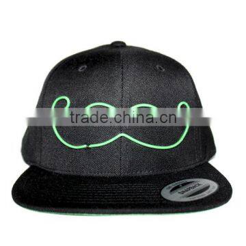 Cool hipster led design your own snapback hat