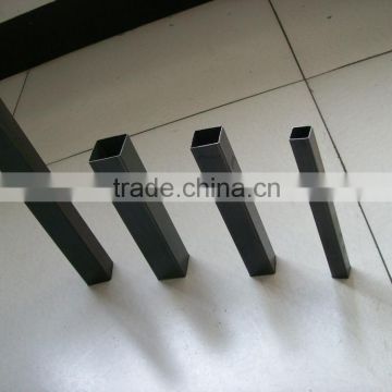 China Mild carbon black square steel tube