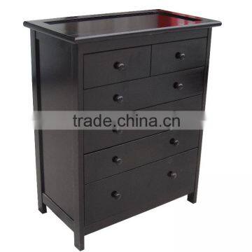 Best Selling Adult Baby Furniture Changing Table Wood Cabinet With Many Drawers Solid Wood Cabinet photo-2