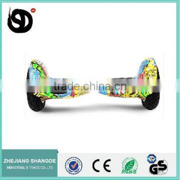 2016 high quality 10 inch two wheels smart self balance scooter