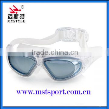 China adult wide vision swimming goggles 2016