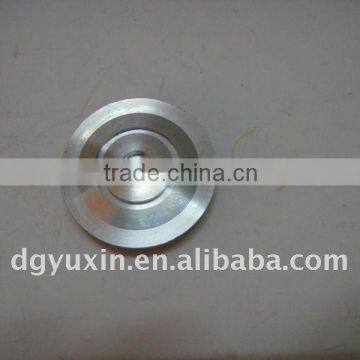 black anodizing turning machining Aluminum mechancial cnc lathe part