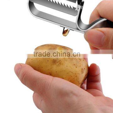 S/S Kitchen tools stainless steel fruit&vegetable peeler/potato peeler grater