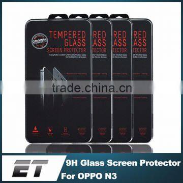 Manufacturer China Wholesale 2015 Hot Products 0.33mm 9H Scratchproof 2.5D Tempered Glass Screen Protector For N3