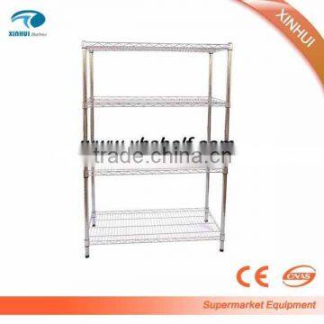 High Quality Double Side Metal Chrome Wire Shelving photo-3