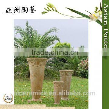 outdoor tall terracotta flower pot wholesale