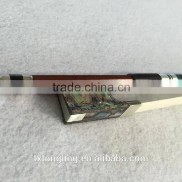 Full Size Violin Round Bow With Flap Frog Brazil Wood Bow photo-2