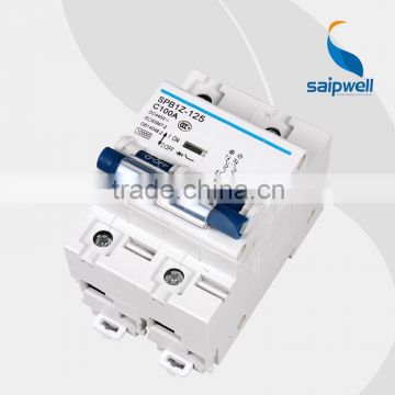 SAIP/SAIPWELL New 60 AMP Electric High Quality China Wholesale 2 Pole MCB Breaker