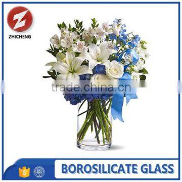 wholesale clear glass vase