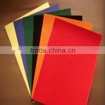 PET flock with sticky backing,	0.6mm nylon flocking film