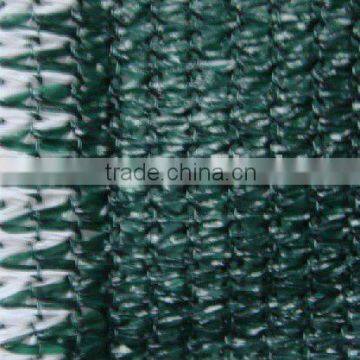 hdpe shade net UV sun shade netting (green and white) /Shade Net