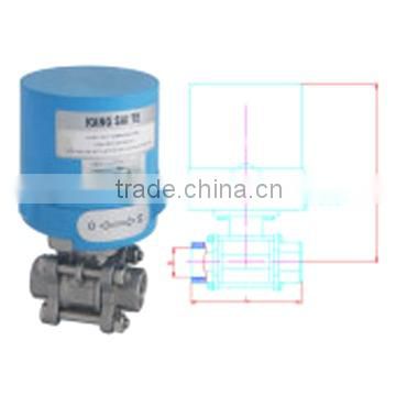 3PC Motorized Ball Valve