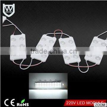 High Voltage ac220V no driver 3W 6led smd 2835 led module with led injection module for outdoor advertising single                        
                                                                                Supplier's Choice