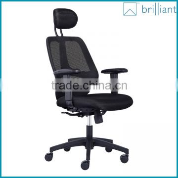 890A Ergo Value Mesh Medium Back industrial Task Chair ergonomic swivel office Chair with headrest