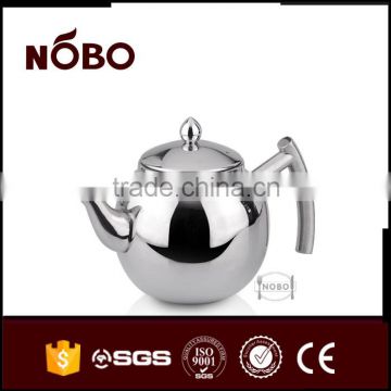 infuser stainless steel sliver pearl potobelo tea kettle