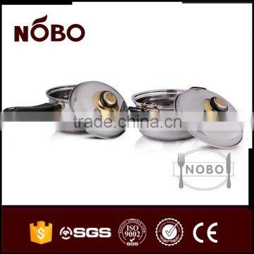 Good Quality Induction Bottm 12pcs Stainless Steel Cookware Set photo-4