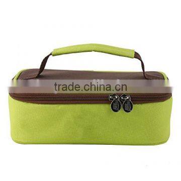 Portable insulation thickness oxford lunch bag