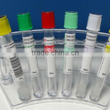 Medical Sterile Vacuum Blood Collection Tube/Nucleic Acid tube with white cap