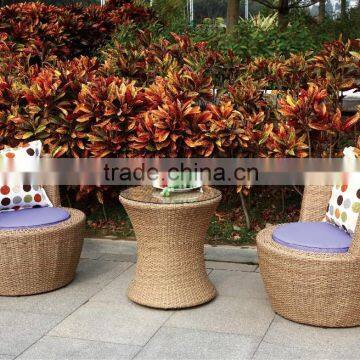 Rattan garden furniture