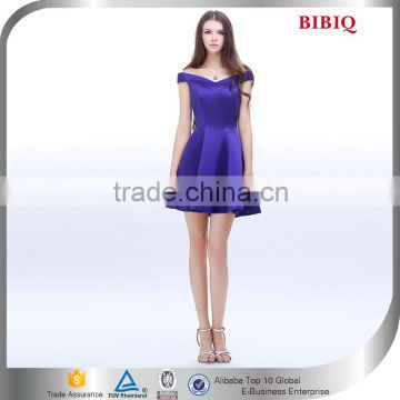 Manufacturer Elegant A-line Mini Taffeta Elegant Christmas Party Dress