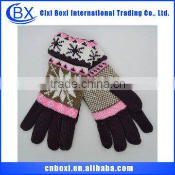 Warm comfortable Christmas custom gift fashion winter gloves