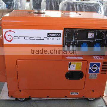 air-cooled 3kva diesel generator silent single phase 5kva 7kva