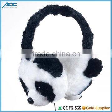 Animal Shape Cute Warmmer Headphones Carton Plush Headphone