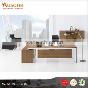 wood frame office furniture design modern office table